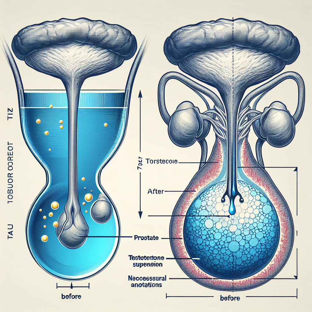 Effet sur la taille de la prostate Testosterone suspension (Aqueuse) Effet sur la taille de la prostate Testosterone suspension (Aqueuse)