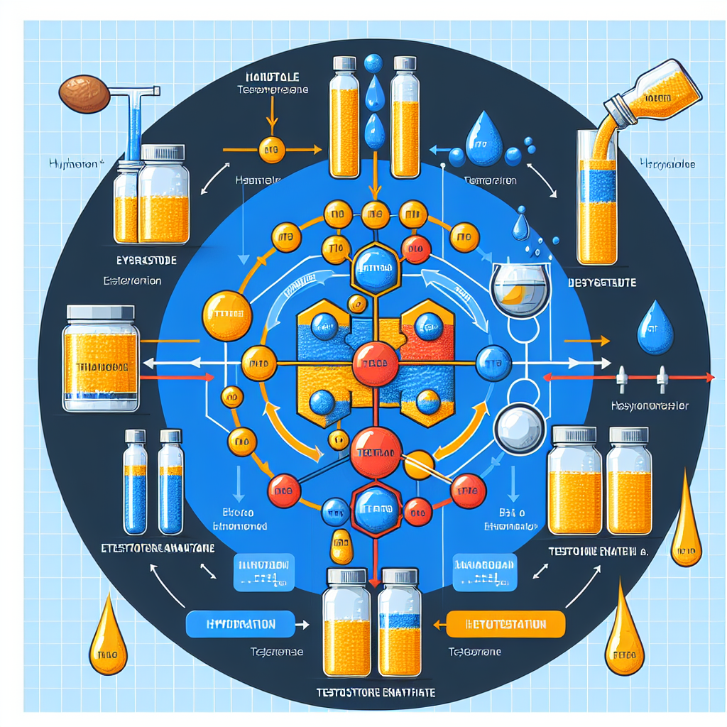 L’effet de l’énanthate de testostérone sur l’hydratation L'effet de l'énanthate de testostérone sur l'hydratation
